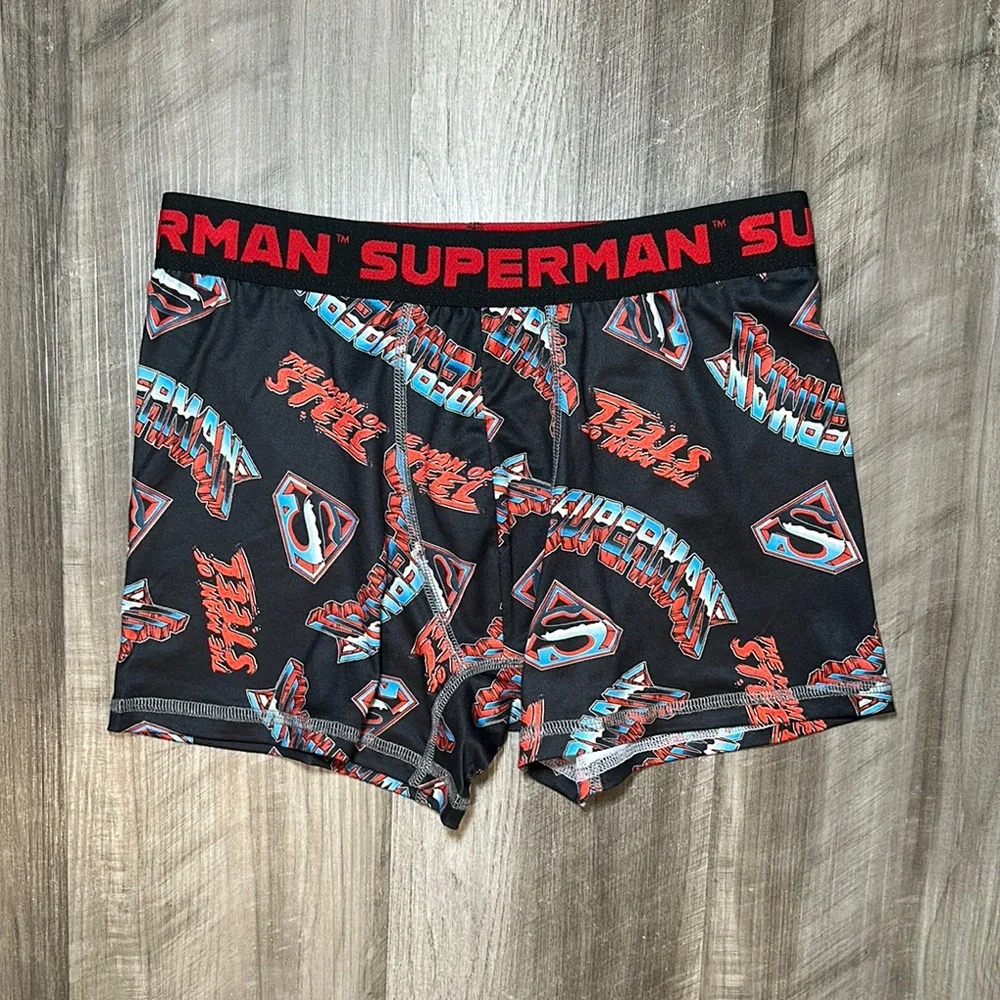 Superman The Man of Steel Boxer Brief - Small